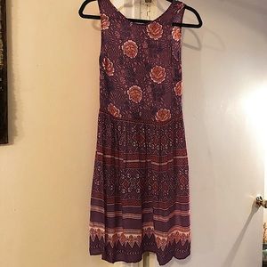 MINKPINK gauze babydoll dress size XS colorful